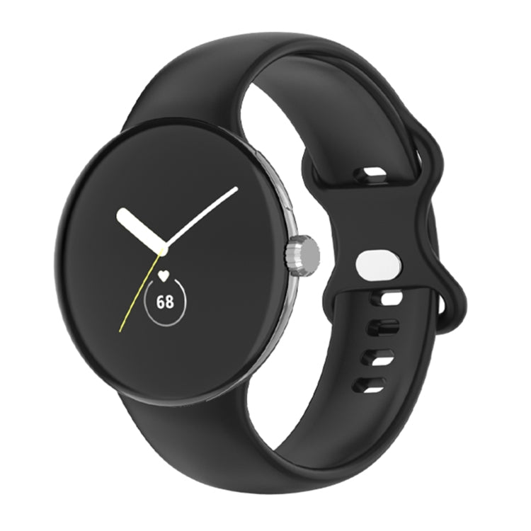 Per Google Pixel Watch cinturino in silicone monocolore, Man, Women