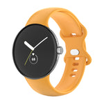 Per Google Pixel Watch cinturino in silicone monocolore, Man, Women