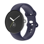 Per Google Pixel Watch cinturino in silicone monocolore, Man, Women