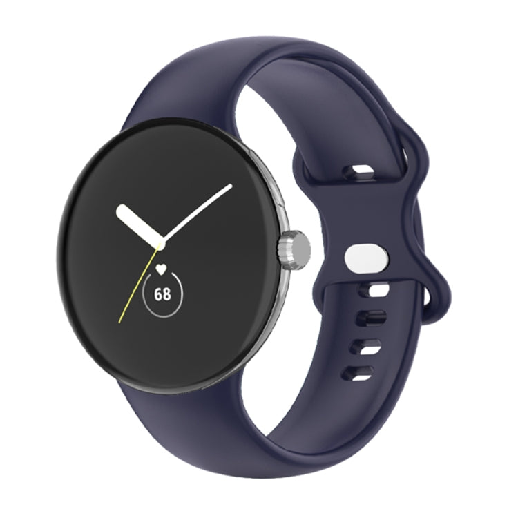 Per Google Pixel Watch cinturino in silicone monocolore, Man, Women