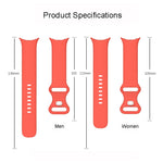 Per Google Pixel Watch cinturino in silicone monocolore, Man, Women