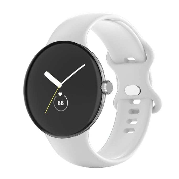 Per Google Pixel Watch cinturino in silicone monocolore, Man, Women