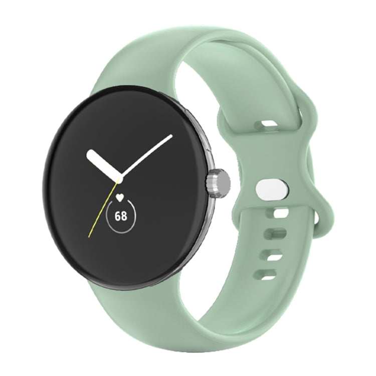 Per Google Pixel Watch cinturino in silicone monocolore, Man, Women
