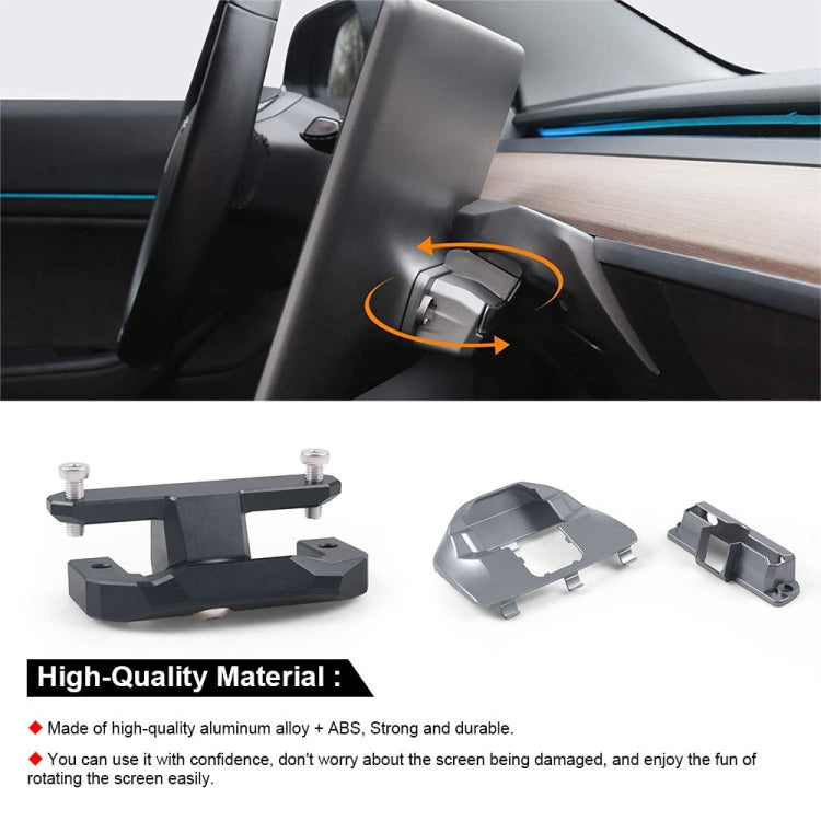 Per supporto girevole per monitor per auto Tesla Model 3 / Y 2017-2022, For Tesla Model 3