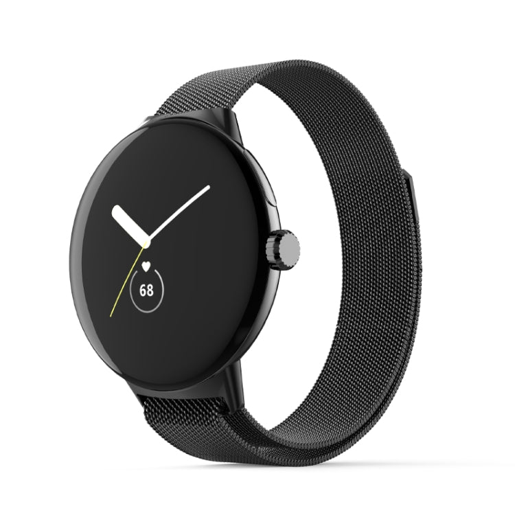 Cinturino per orologio in metallo in acciaio inossidabile milanese, For Google Pixel Watch