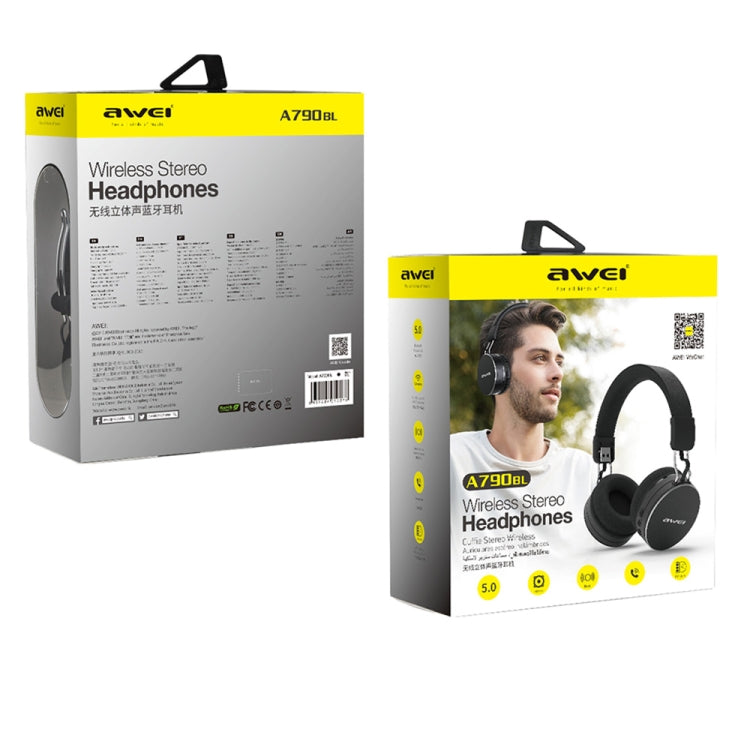 Cuffie stereo wireless awei A790BL, A790BL