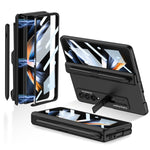 Custodia per cellulare con cerniera magnetica GKK con supporto e slot per penna, For Samsung Galaxy Z Fold4