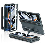 Custodia per cellulare con cerniera magnetica GKK con supporto e slot per penna, For Samsung Galaxy Z Fold4