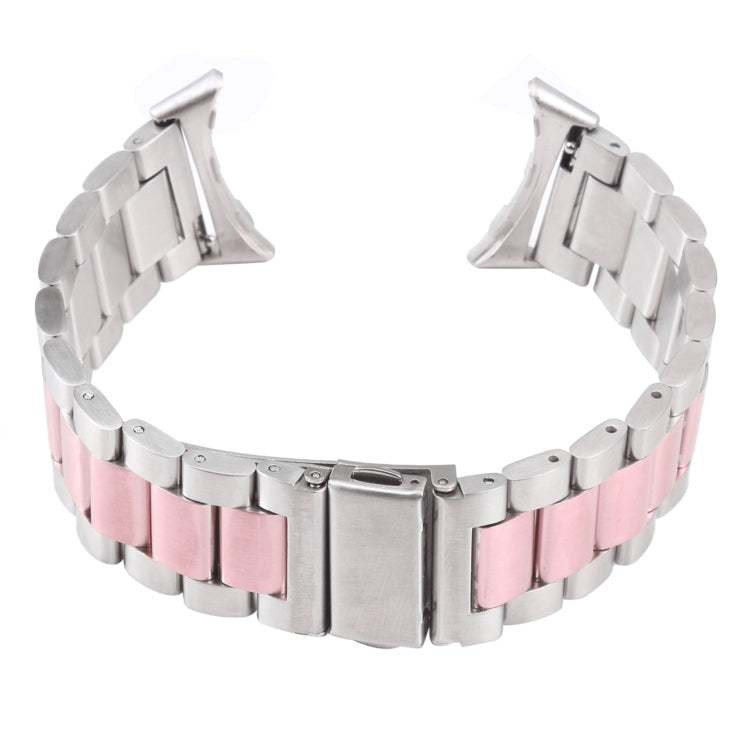 Cinturino per orologio in metallo in acciaio inossidabile a tre ceppi, For Google Pixel Watch 4 / 3 / 2 / 1 41mm