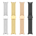 Cinturino per orologio in metallo in acciaio inossidabile a tre ceppi, For Google Pixel Watch 4 / 3 / 2 / 1 41mm