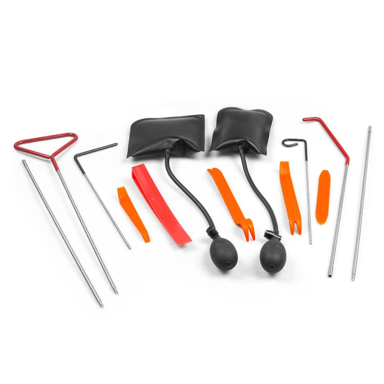 Kit di strumenti di emergenza per blocco chiave per apertura porta auto 13 in 1, Door Open Tool