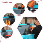 Kit di strumenti di emergenza per blocco chiave per apertura porta auto 13 in 1, Door Open Tool