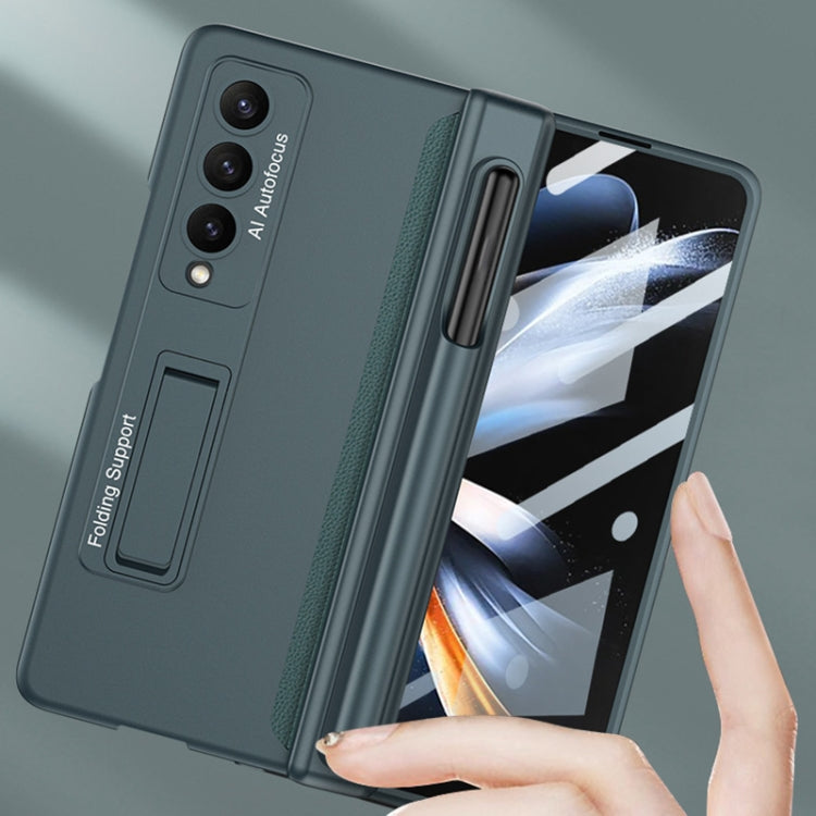 Custodia per cellulare con cerniera magnetica GKK con portapenne e portapenne, For Samsung Galaxy Z Fold4