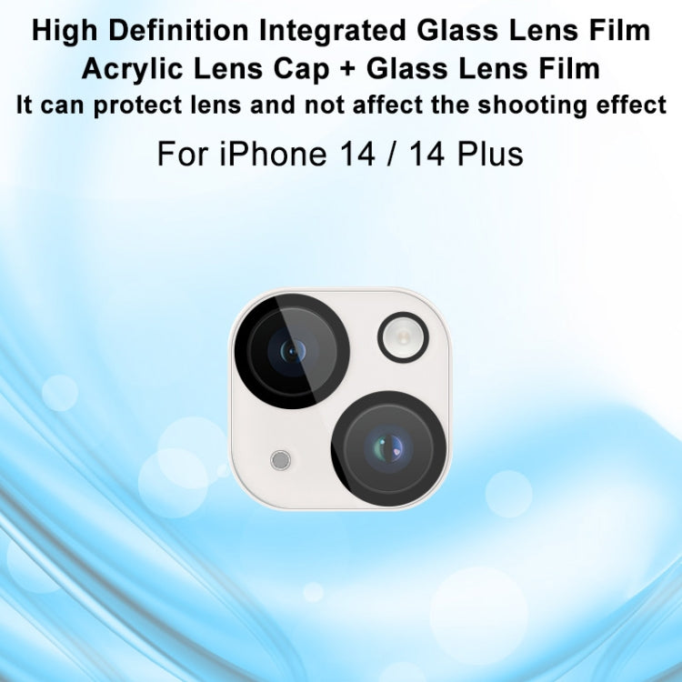Imak Pellicola con lente in vetro integrata ad alta definizione, For iPhone 14 / 14 Plus, For iPhone 14 Pro / 14 Pro Max