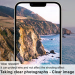 Imak Pellicola con lente in vetro integrata ad alta definizione, For iPhone 14 / 14 Plus, For iPhone 14 Pro / 14 Pro Max