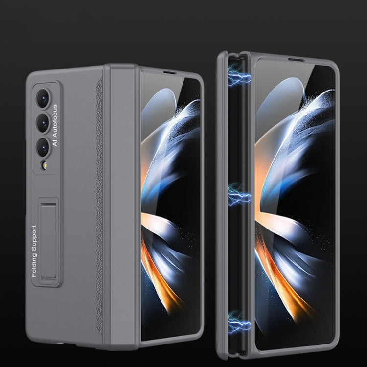 Custodia per telefono completa pieghevole con cerniera magnetica GKK, For Samsung Galaxy Z Fold4