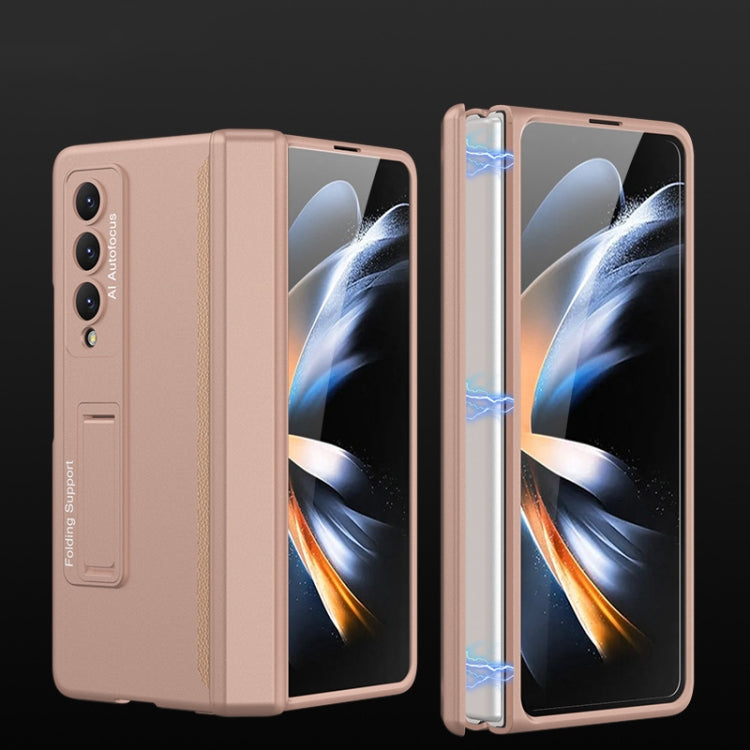 Custodia per telefono completa pieghevole con cerniera magnetica GKK, For Samsung Galaxy Z Fold4