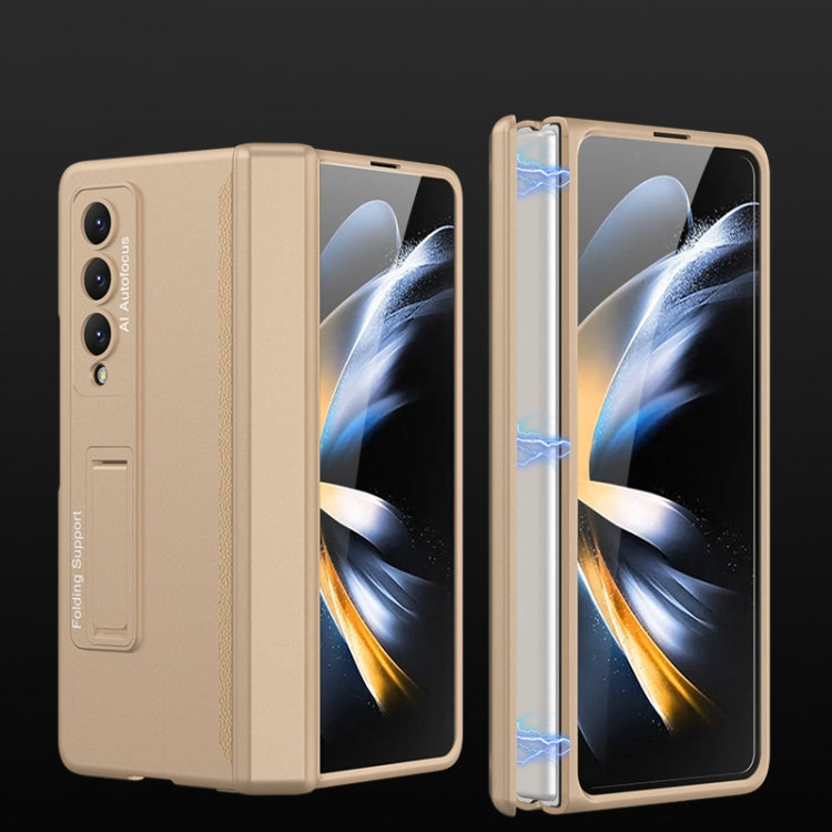 Custodia per telefono completa pieghevole con cerniera magnetica GKK, For Samsung Galaxy Z Fold4
