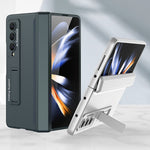 Custodia per telefono completa pieghevole con cerniera magnetica GKK, For Samsung Galaxy Z Fold4