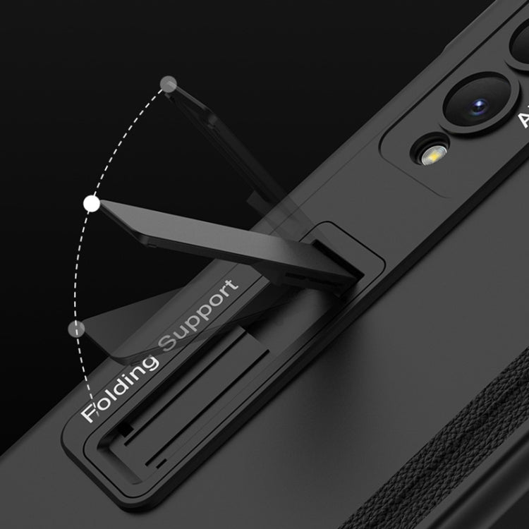 Custodia per telefono completa pieghevole con cerniera magnetica GKK, For Samsung Galaxy Z Fold4