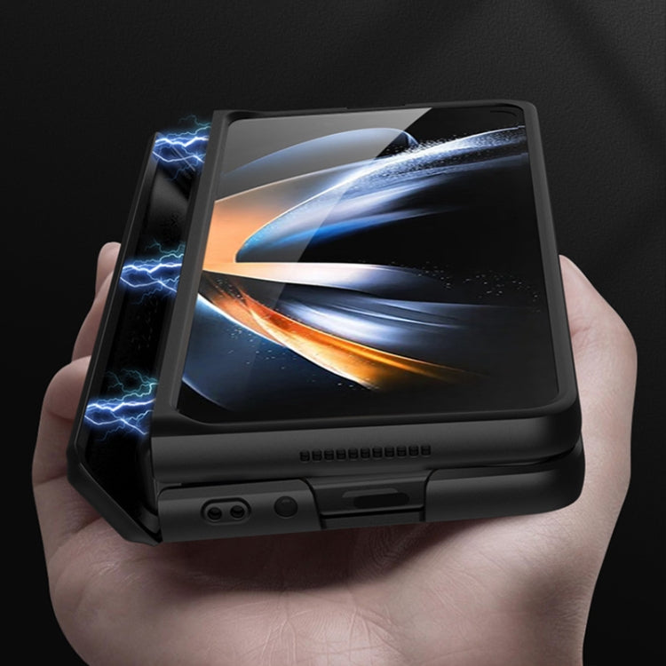 Custodia per telefono completa pieghevole con cerniera magnetica GKK, For Samsung Galaxy Z Fold4
