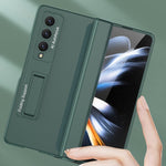 Custodia per telefono completa pieghevole con cerniera magnetica GKK, For Samsung Galaxy Z Fold4