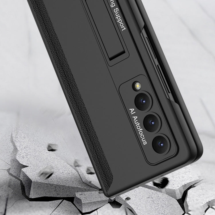 Custodia per telefono completa pieghevole con cerniera magnetica GKK, For Samsung Galaxy Z Fold4