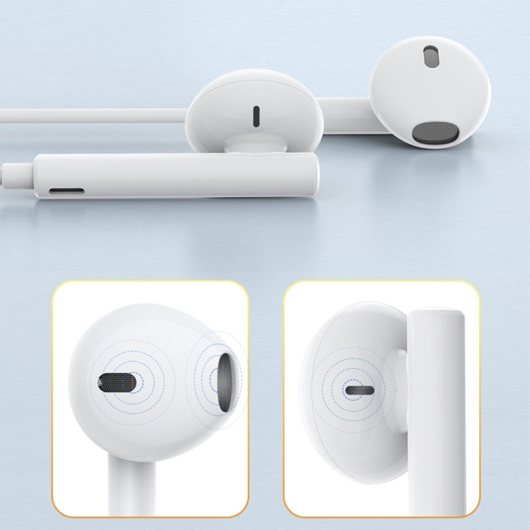 awei PC-1T 1.2m Mini Auricolari semi-in-ear stereo, PC-1T(Black), PC-1T(White)