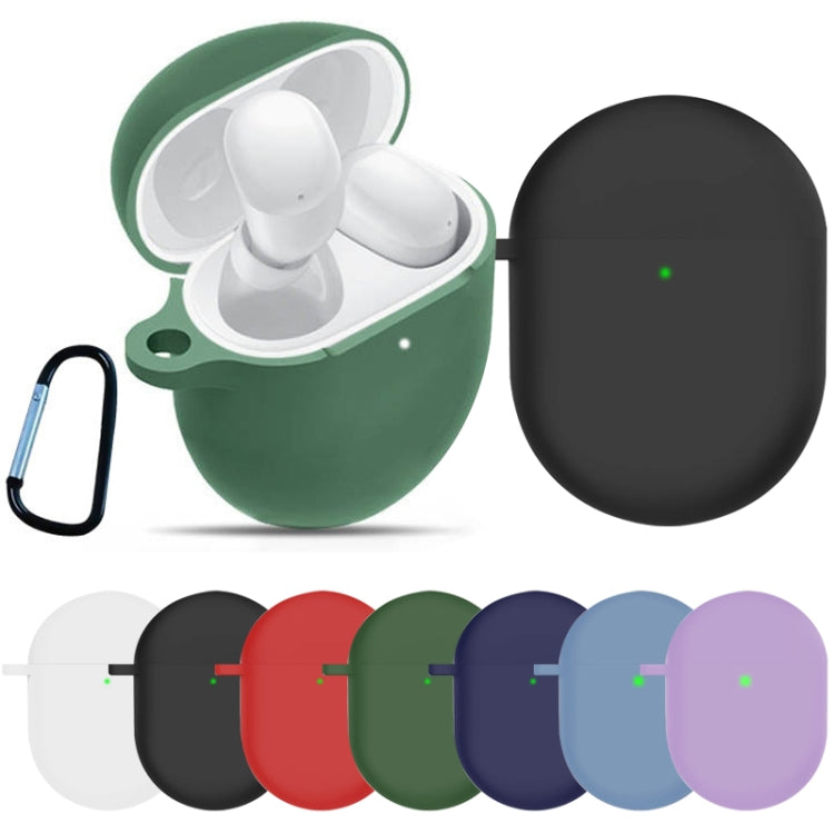 Custodia protettiva per auricolari in silicone con moschettone a D, For Redmi Buds4