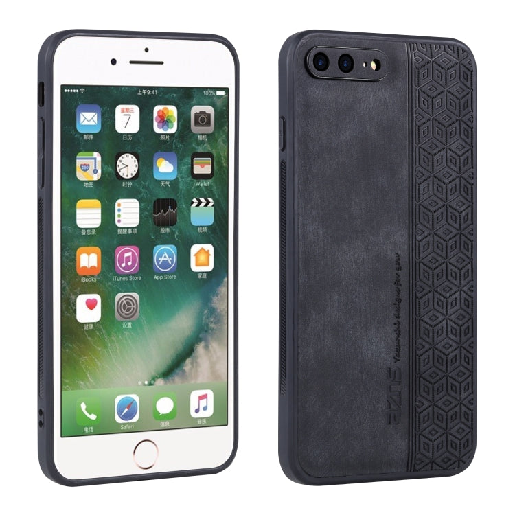 Custodia per telefono AZNS in pelle goffrata 3D, For iPhone 8 Plus / 7 Plus, For iPhone XR, For vivo Y33e, For Huawei Enjoy 50 / nova Y70