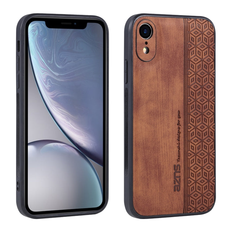 Custodia per telefono AZNS in pelle goffrata 3D, For iPhone 8 Plus / 7 Plus, For iPhone XR, For vivo Y33e, For Huawei Enjoy 50 / nova Y70