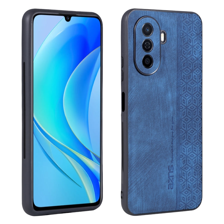 Custodia per telefono AZNS in pelle goffrata 3D, For iPhone 8 Plus / 7 Plus, For iPhone XR, For vivo Y33e, For Huawei Enjoy 50 / nova Y70