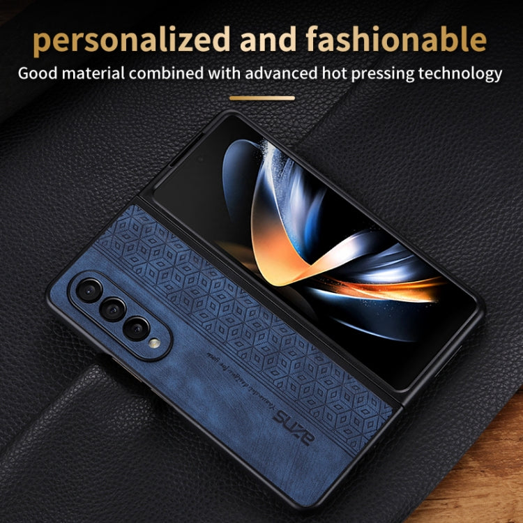Custodia per telefono AZNS in pelle goffrata 3D, For Samsung Galaxy Z Fold4 5G, For Samsung Galaxy Z Fold3 5G, For iPhone SE 2022 / SE 2020 / 8 / 7