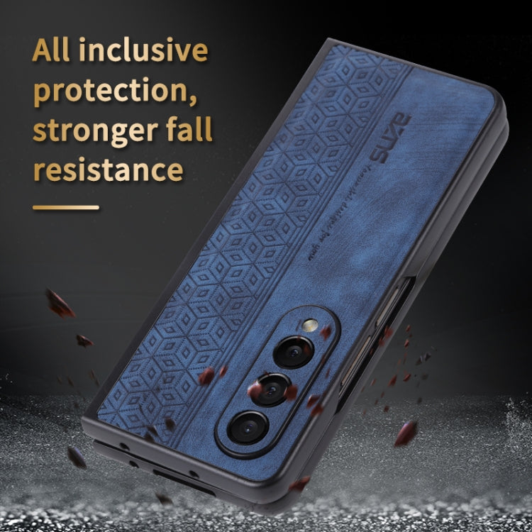 Custodia per telefono AZNS in pelle goffrata 3D, For Samsung Galaxy Z Fold4 5G, For Samsung Galaxy Z Fold3 5G, For iPhone SE 2022 / SE 2020 / 8 / 7