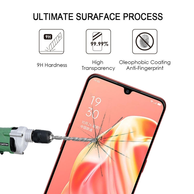 Pellicola vetro temperato 9H con colla piena 2.5D per smartphone