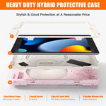 Custodia protettiva per tablet in silicone + PC, For iPad 10.2 2019 / 2020 / 2021