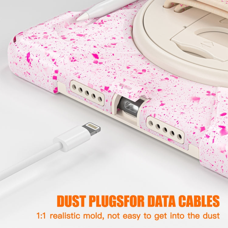 Custodia protettiva per tablet in silicone + PC, For iPad 10.2 2019 / 2020 / 2021