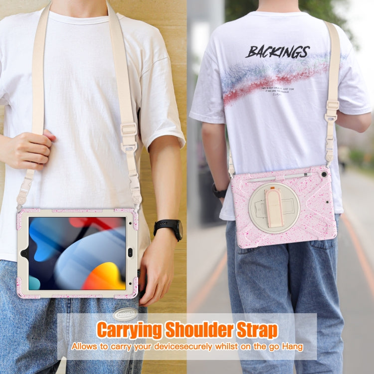 Custodia protettiva per tablet in silicone + PC, For iPad 10.2 2019 / 2020 / 2021
