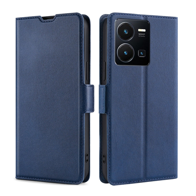 Custodia per telefono in pelle con fibbia laterale ultrasottile, For vivo Y35 4G / Y22 / Y22s, For Xiaomi Redmi A1, For Sharp Aquos Sense7