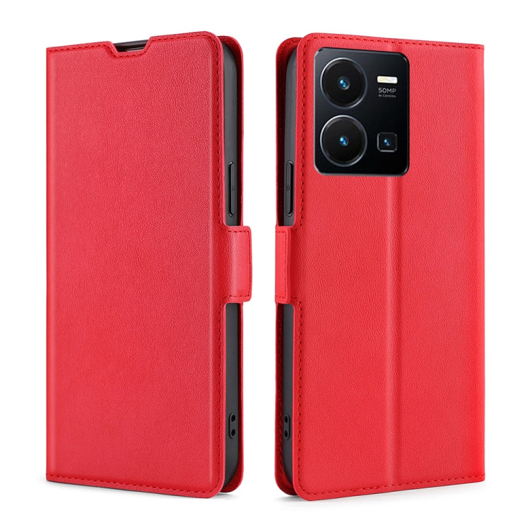 Custodia per telefono in pelle con fibbia laterale ultrasottile, For vivo Y35 4G / Y22 / Y22s, For Xiaomi Redmi A1, For Sharp Aquos Sense7