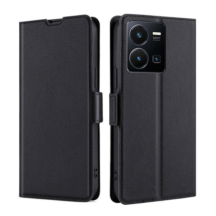 Custodia per telefono in pelle con fibbia laterale ultrasottile, For vivo Y35 4G / Y22 / Y22s, For Xiaomi Redmi A1, For Sharp Aquos Sense7