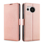 Custodia per telefono in pelle con fibbia laterale ultrasottile, For vivo Y35 4G / Y22 / Y22s, For Xiaomi Redmi A1, For Sharp Aquos Sense7