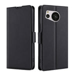 Custodia per telefono in pelle con fibbia laterale ultrasottile, For vivo Y35 4G / Y22 / Y22s, For Xiaomi Redmi A1, For Sharp Aquos Sense7