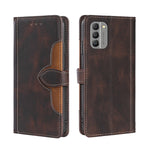 Custodia per telefono in pelle con fibbia magnetica Skin Feel, For vivo Y35 4G / Y22 / Y22s, For Xiaomi Redmi A1, For Nokia G400, For Sharp Aquos Sense7