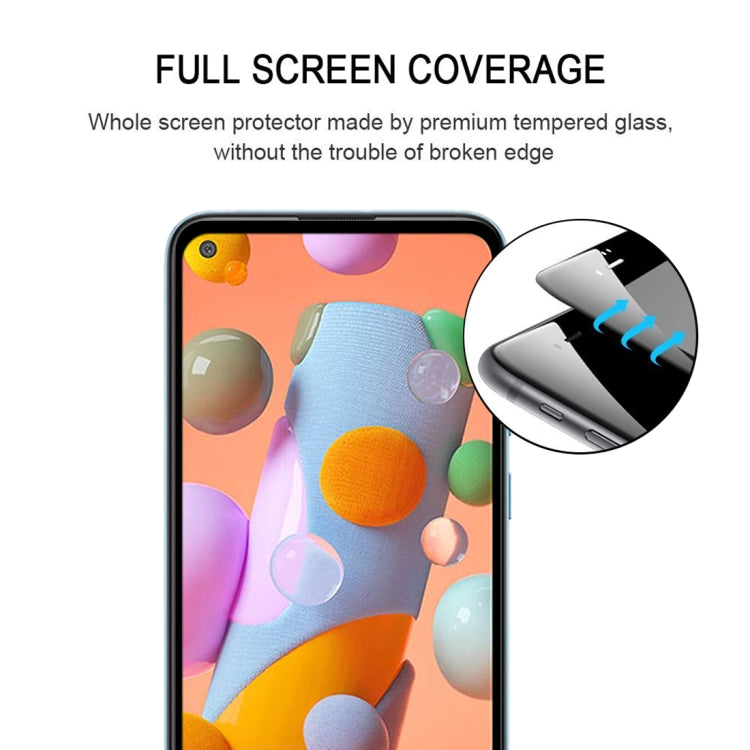 Pellicola vetro temperato 9H Full Glue per Galaxy A31