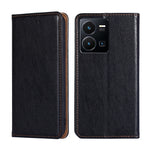 Custodia per telefono in pelle magnetica tinta unita lucida olio, For vivo Y35 4G / Y22 / Y22s, For Xiaomi Redmi A1, For Nokia G400, For Sharp Aquos Sense7