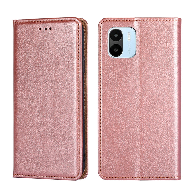 Custodia per telefono in pelle magnetica tinta unita lucida olio, For vivo Y35 4G / Y22 / Y22s, For Xiaomi Redmi A1, For Nokia G400, For Sharp Aquos Sense7