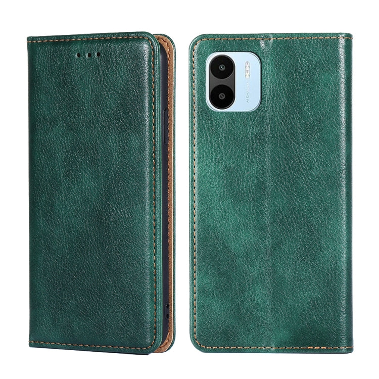 Custodia per telefono in pelle magnetica tinta unita lucida olio, For vivo Y35 4G / Y22 / Y22s, For Xiaomi Redmi A1, For Nokia G400, For Sharp Aquos Sense7
