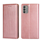 Custodia per telefono in pelle magnetica tinta unita lucida olio, For vivo Y35 4G / Y22 / Y22s, For Xiaomi Redmi A1, For Nokia G400, For Sharp Aquos Sense7