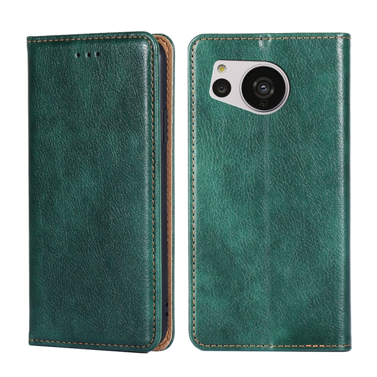 Custodia per telefono in pelle magnetica tinta unita lucida olio, For vivo Y35 4G / Y22 / Y22s, For Xiaomi Redmi A1, For Nokia G400, For Sharp Aquos Sense7
